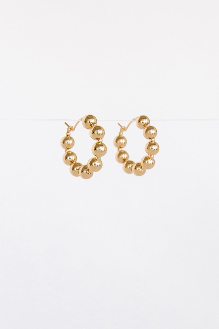 Ba Fa Hoop Earrings - Yuan Yuan Capsule Collection by Abacus Row