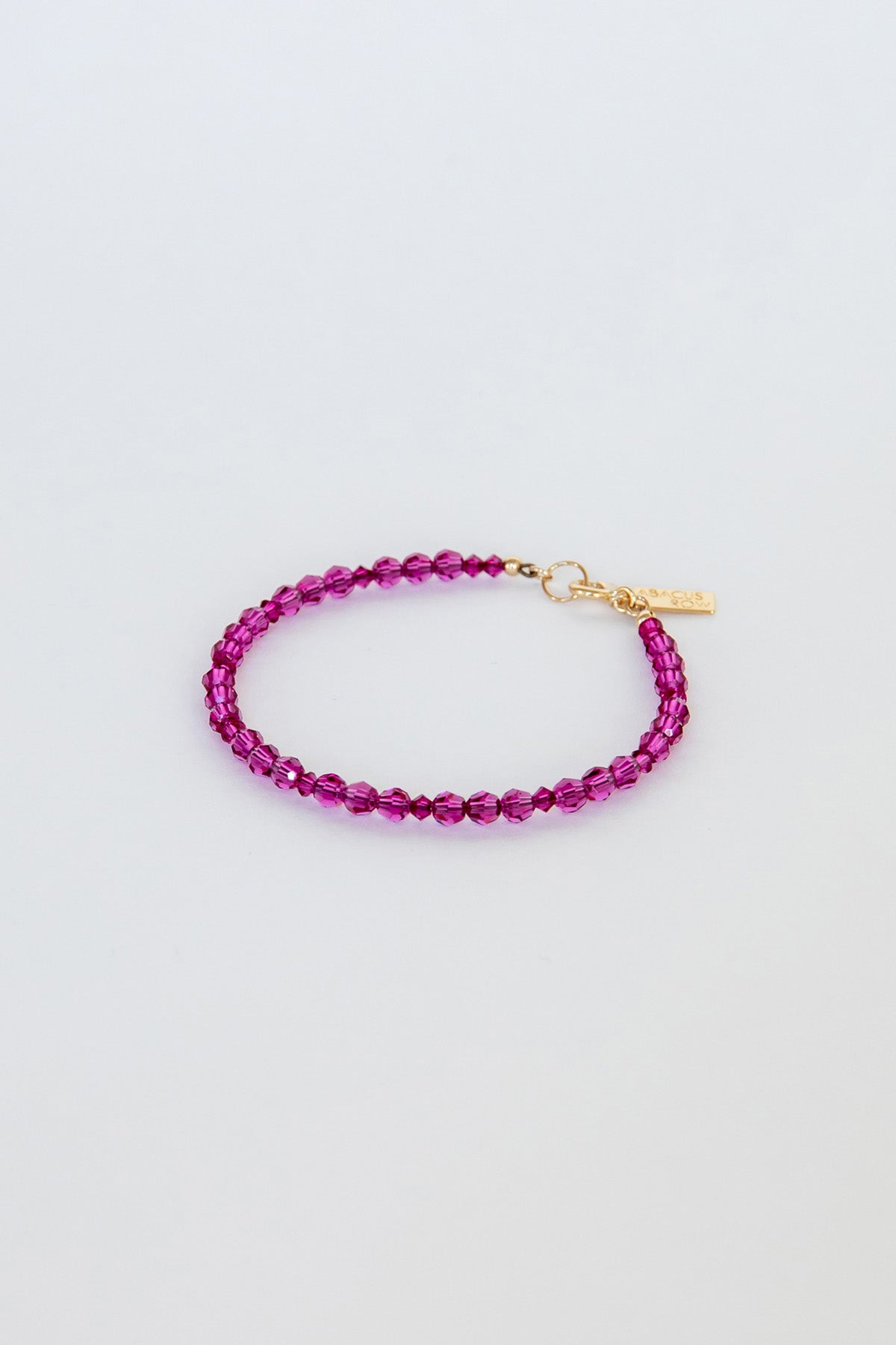 Bougainvillea Bracelet No. 1 by Abacus Row Handmade Jewelry