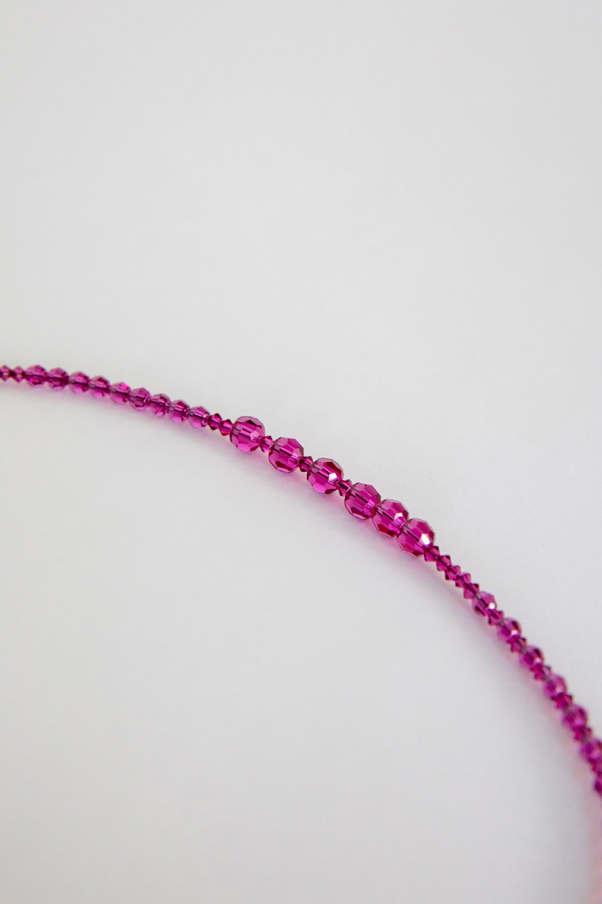 Bougainvillea Necklace No. 2 by Abacus Row Handmade Jewelry