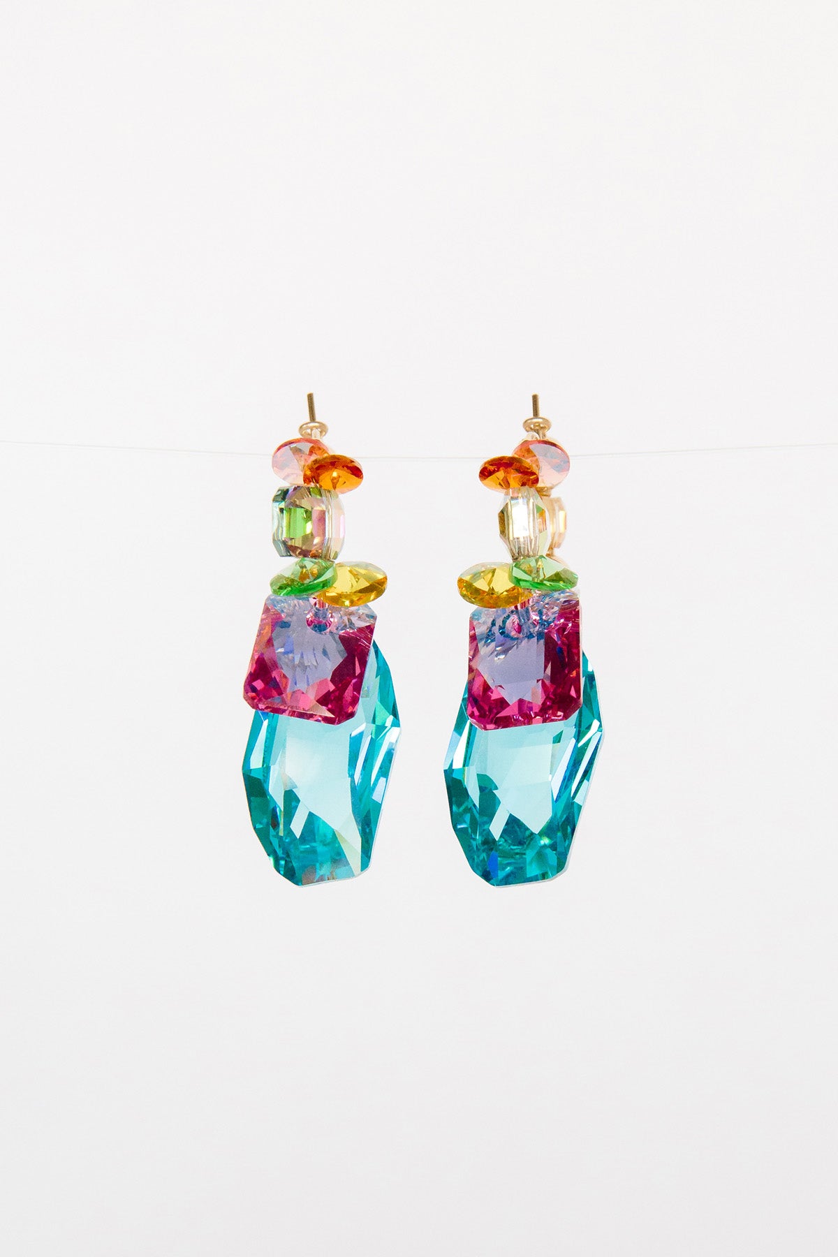 Bouquet Earrings by Abacus Row Handmade Jewelry