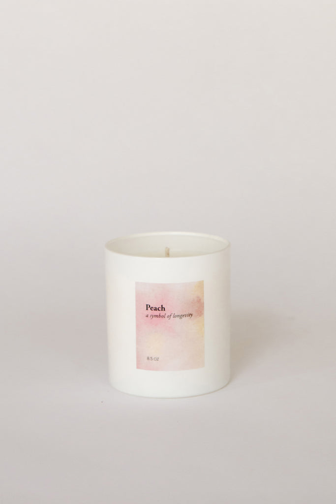 Peach Candle by Abacus Row