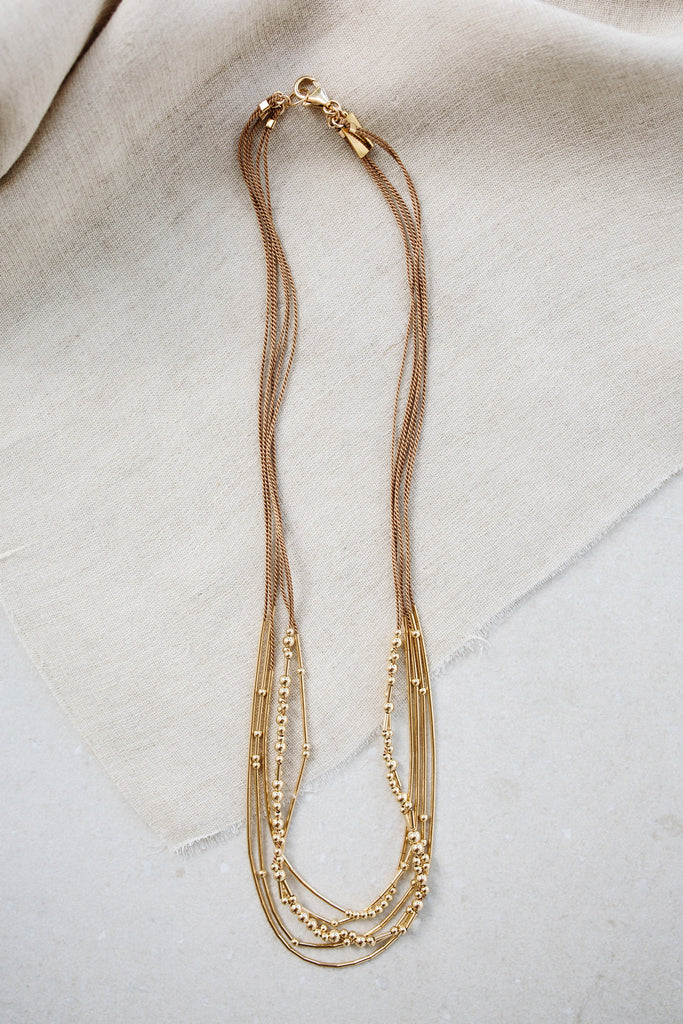 Fawn Crux Necklace at Abacus Row Handmade Jewelry
