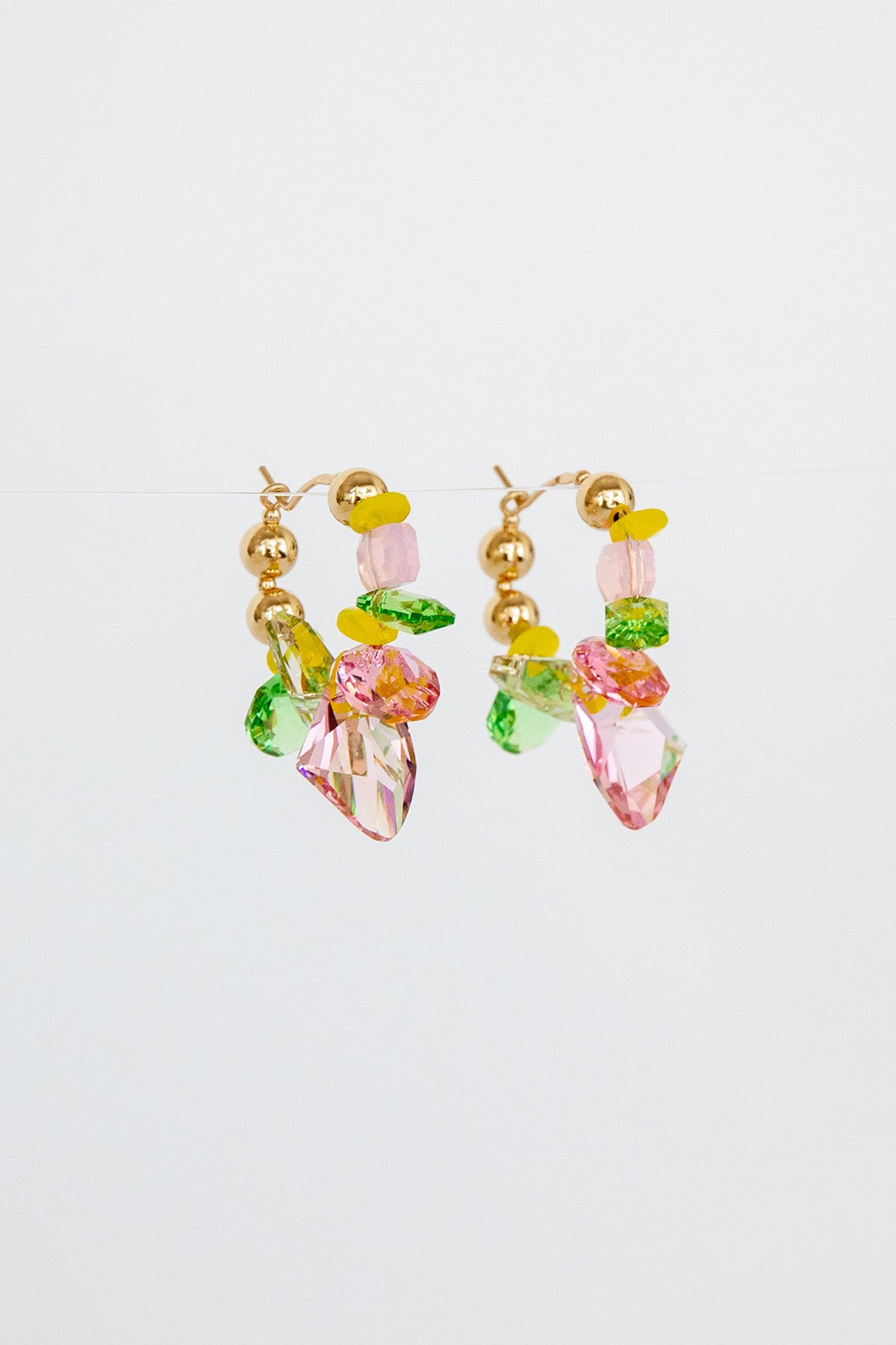 Daisy Earrings by Abacus Row Handmade Jewelry