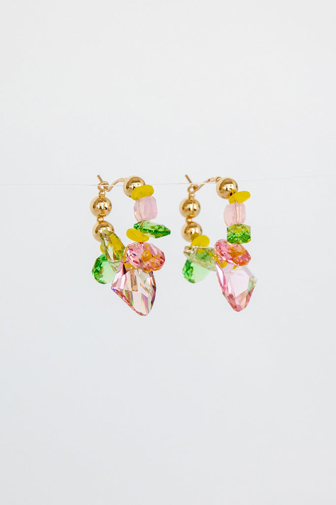 Daisy Earrings by Abacus Row Handmade Jewelry