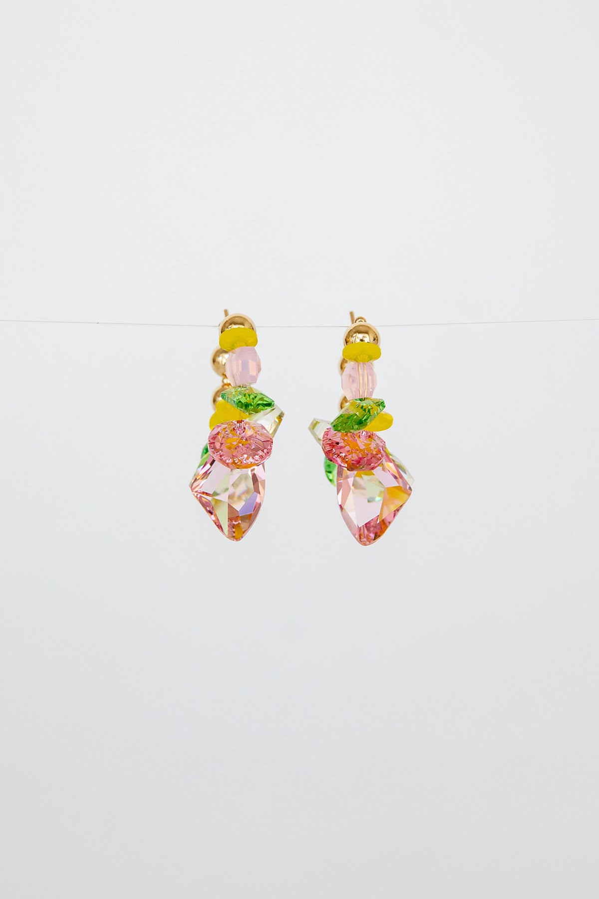 Daisy Earrings by Abacus Row Handmade Jewelry