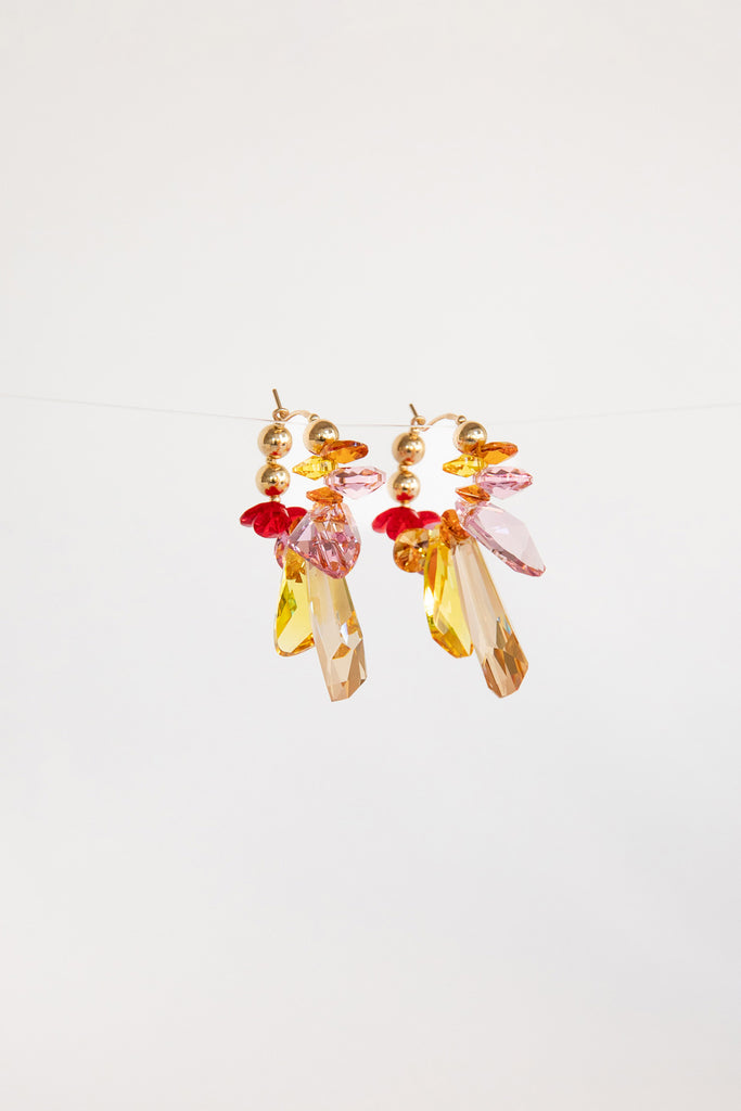 Flowering Quince Earrings