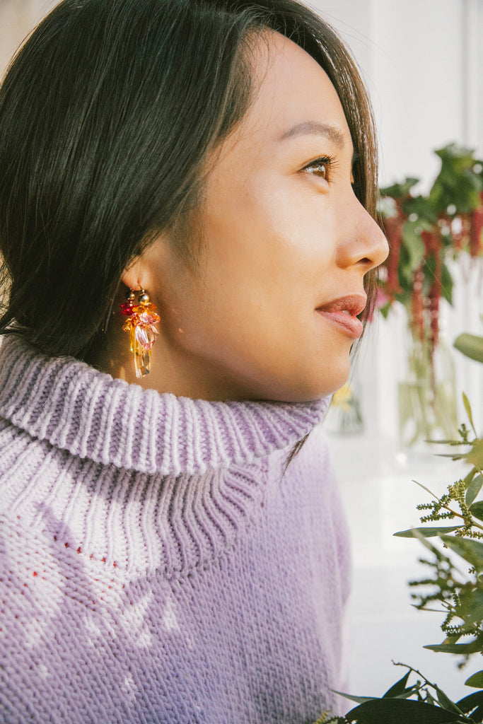 Flowering Quince Earrings