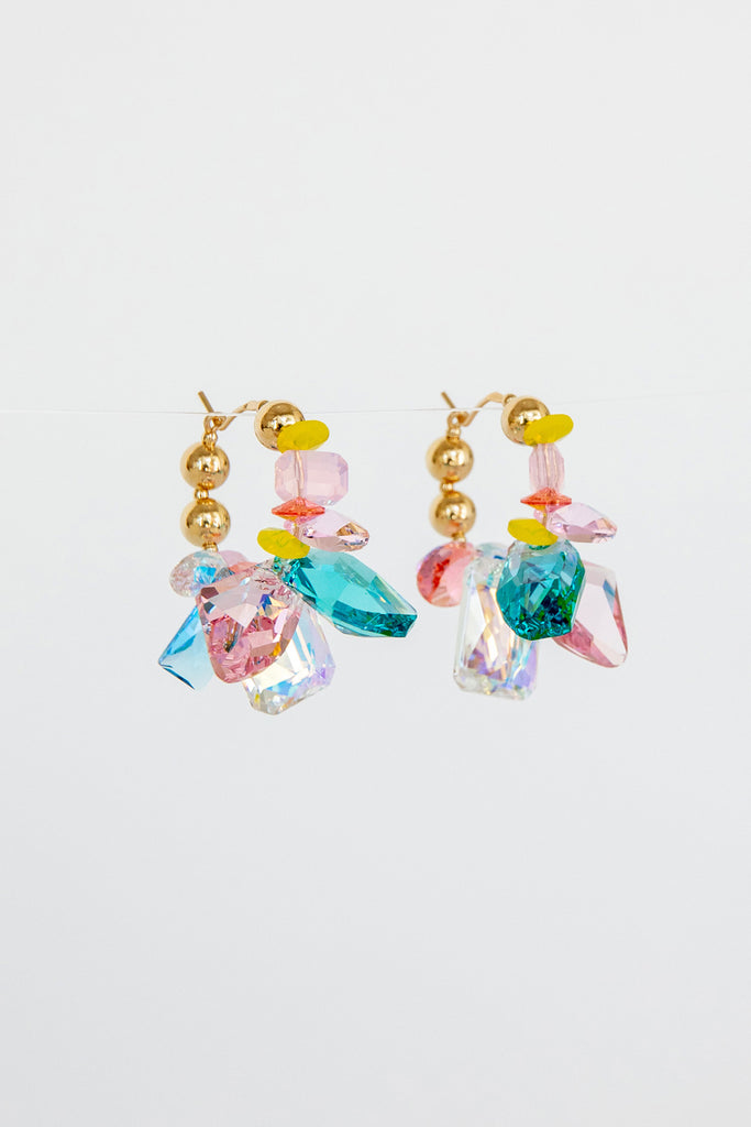 Forget-Me-Not Earrings by Abacus Row Handmade Jewelry