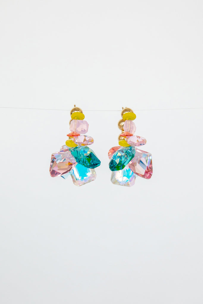 Forget-Me-Not Earrings by Abacus Row Handmade Jewelry
