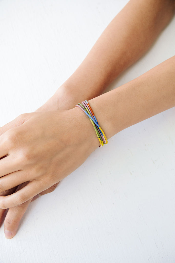 Habitual Wrap, Perennial - Abacus Row Handmade Jewelry