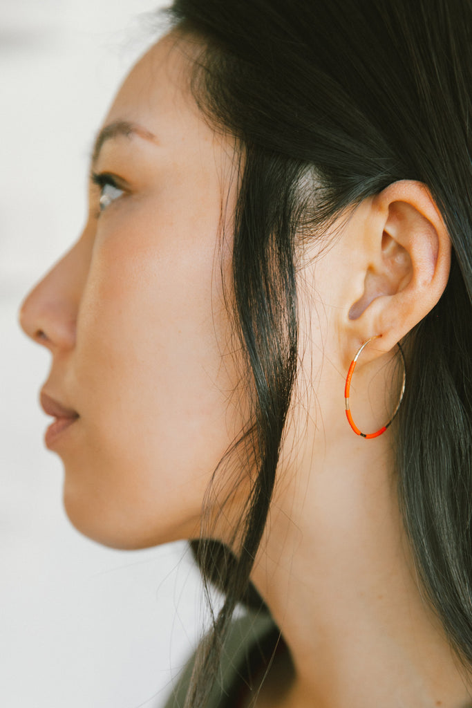 Heaven + Earth Hoops