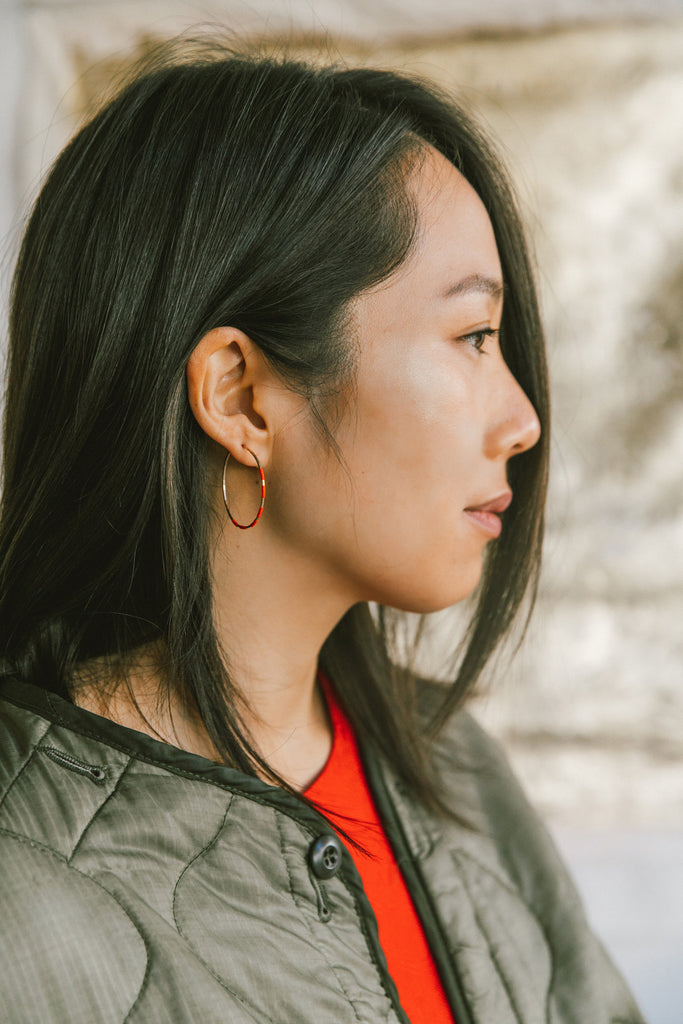 Heaven + Earth Hoops