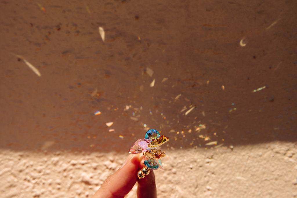Hoya Earrings by Abacus Row Handmade Jewelry
