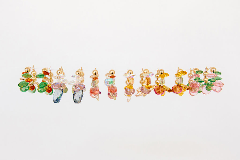 Garden Collection Earrings by Abacus Row Handmade Jewelry