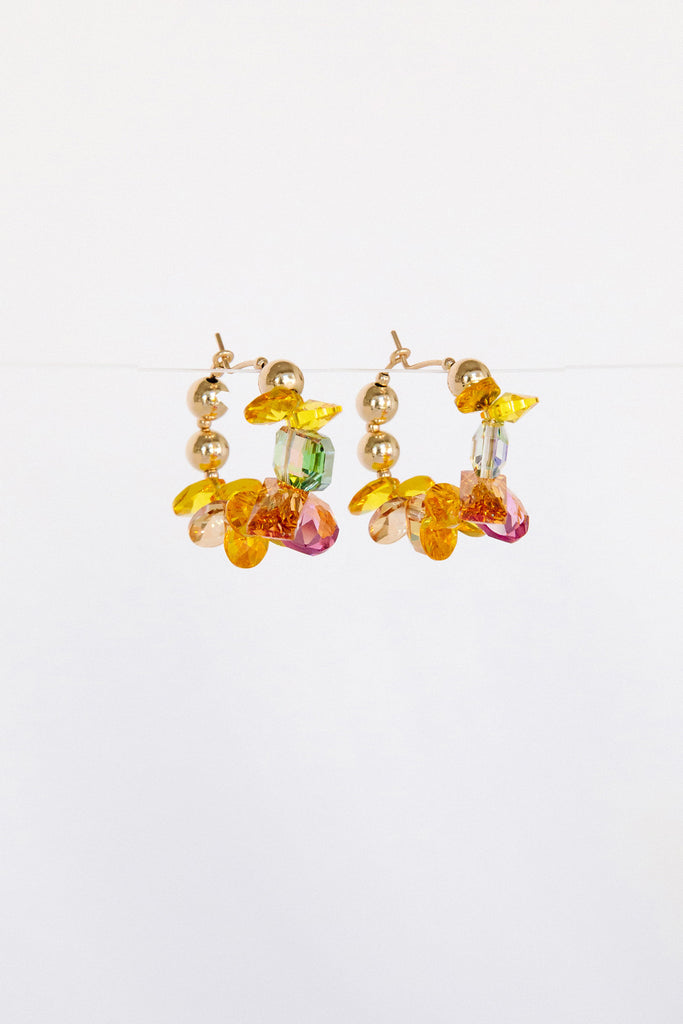 Azalea Earrings No.5 by Abacus Row Handmade Jewelry