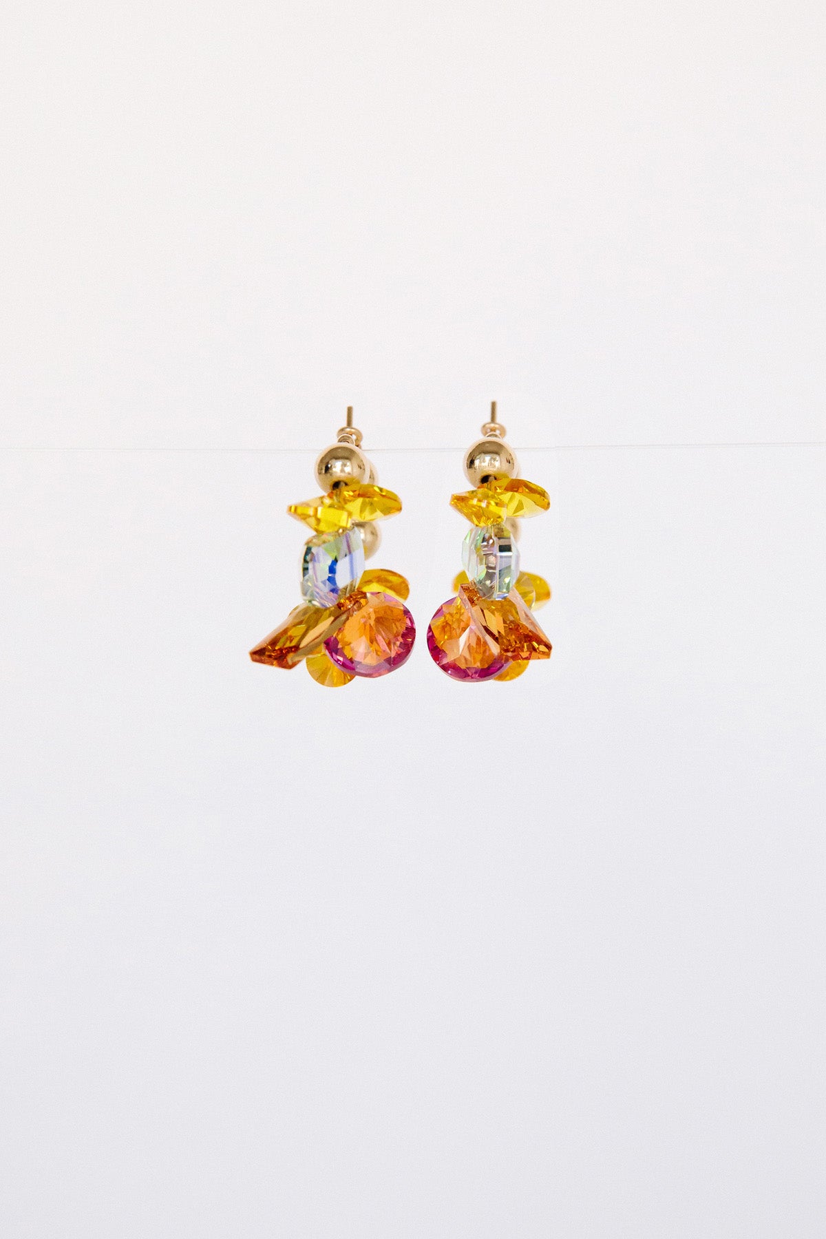 Azalea Earrings No.5 by Abacus Row Handmade Jewelry