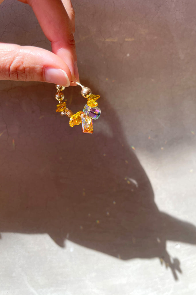 Azalea Earrings No.5 by Abacus Row Handmade Jewelry