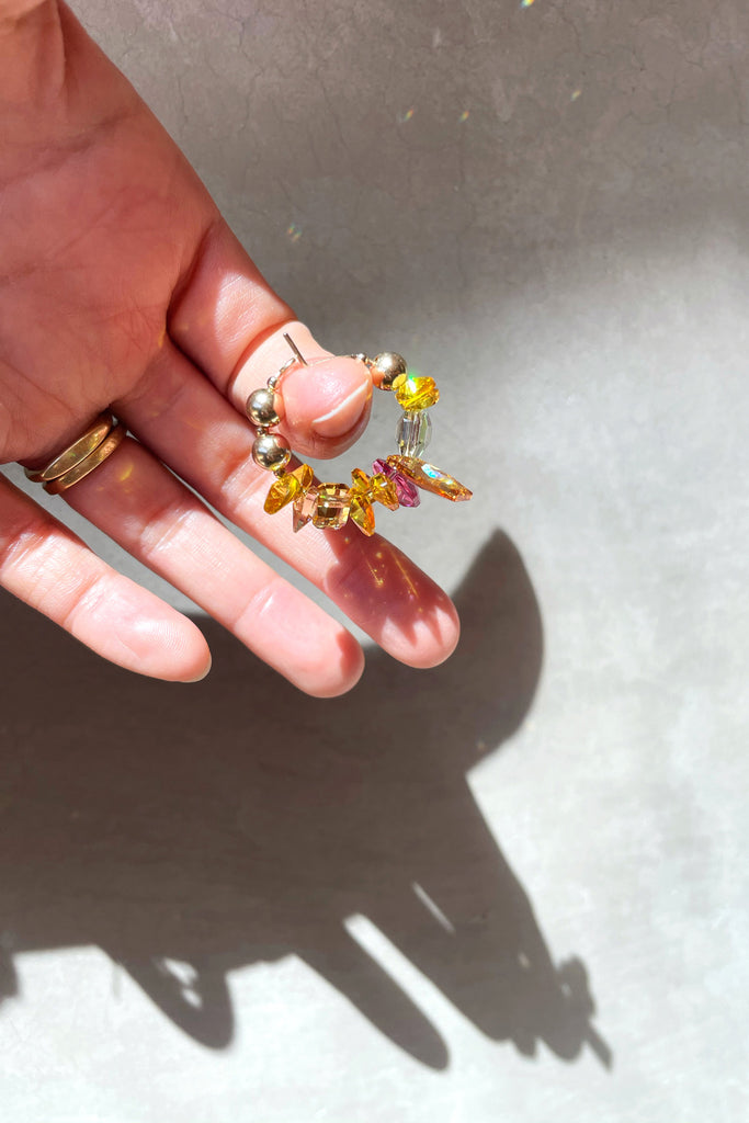 Azalea Earrings No.5 by Abacus Row Handmade Jewelry