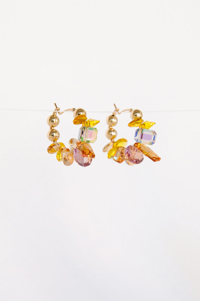 Azalea Earrings No.3 by Abacus Row Handmade Jewelry