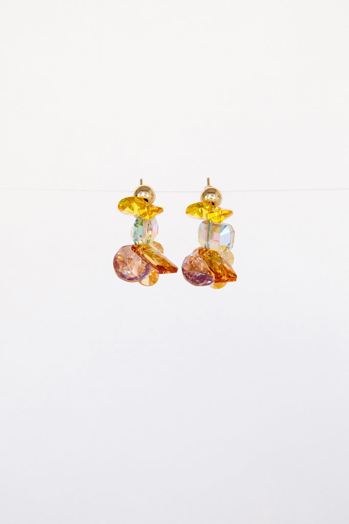 Azalea Earrings No.3 by Abacus Row Handmade Jewelry