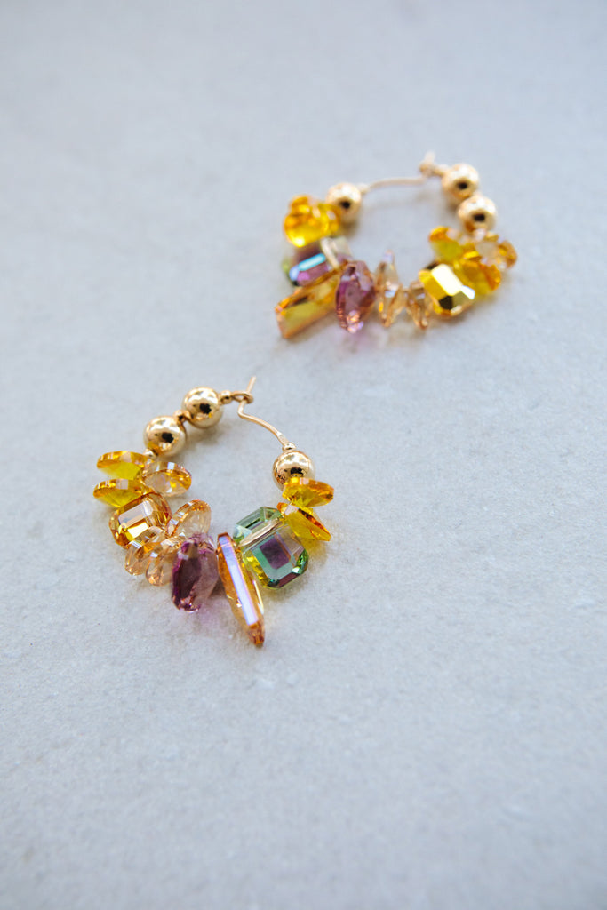 Azalea Earrings No.3 by Abacus Row Handmade Jewelry