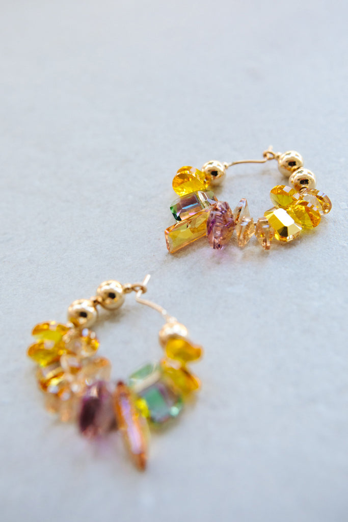 Azalea Earrings No.3 by Abacus Row Handmade Jewelry