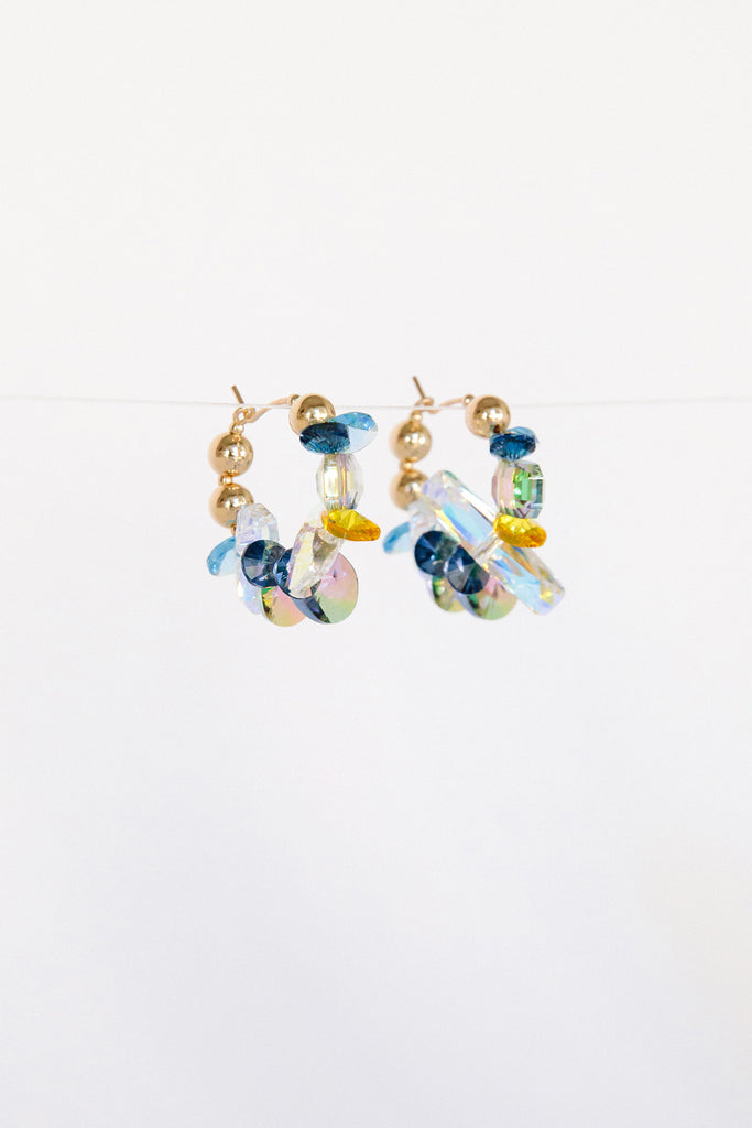 Azalea Earrings No.2 by Abacus Row Handmade Jewelry