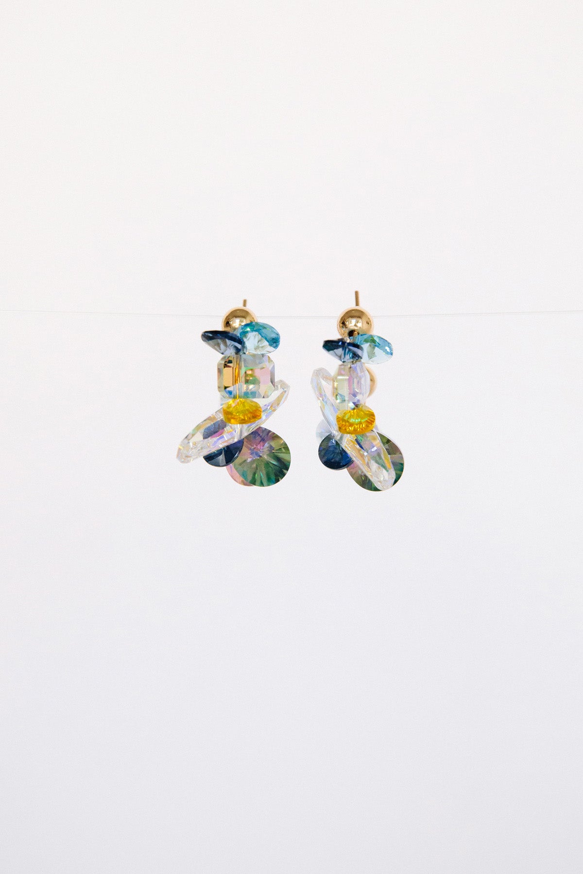 Azalea Earrings No.2 by Abacus Row Handmade Jewelry