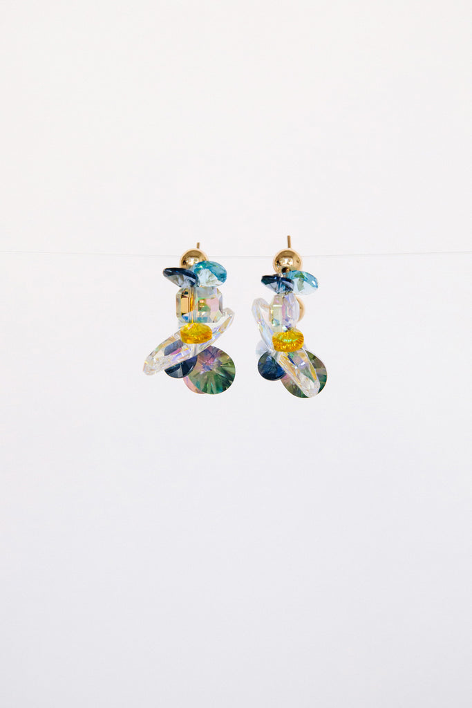 Azalea Earrings No.2 by Abacus Row Handmade Jewelry