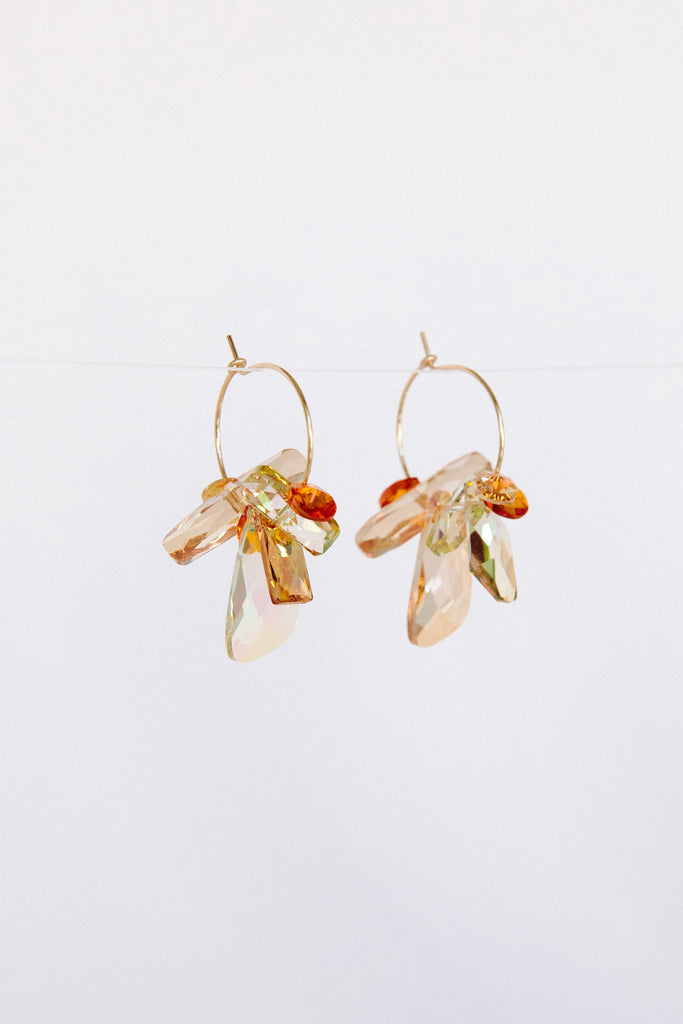 Calla Earrings by Abacus Row Handmade Jewelry