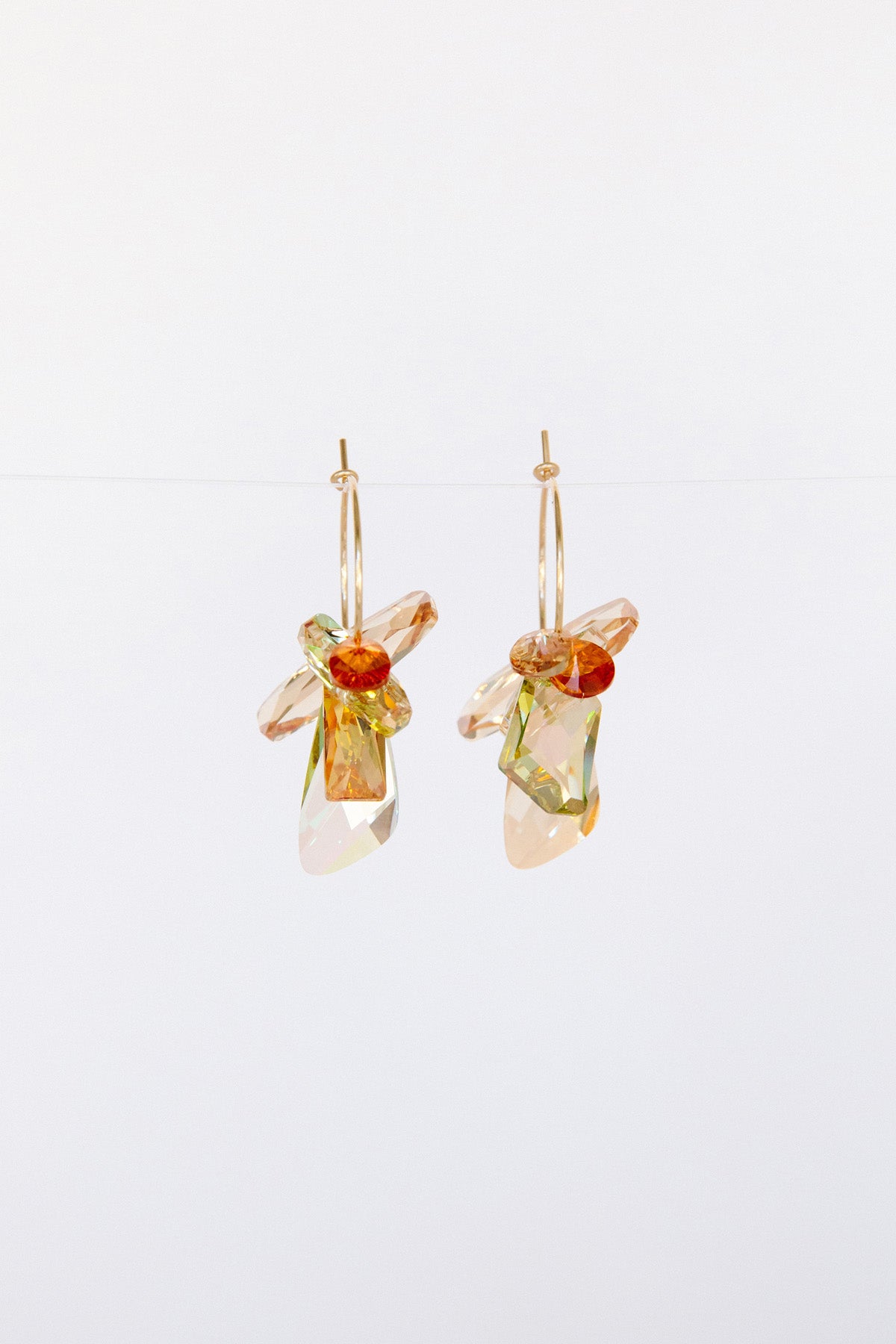Calla Earrings by Abacus Row Handmade Jewelry