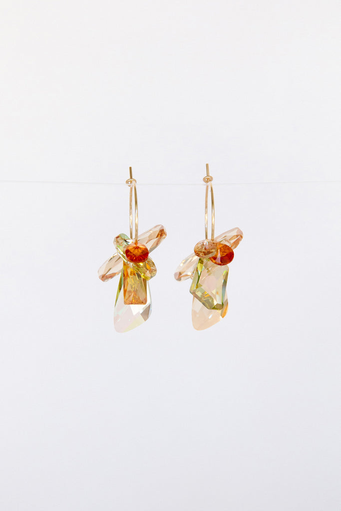 Calla Earrings by Abacus Row Handmade Jewelry