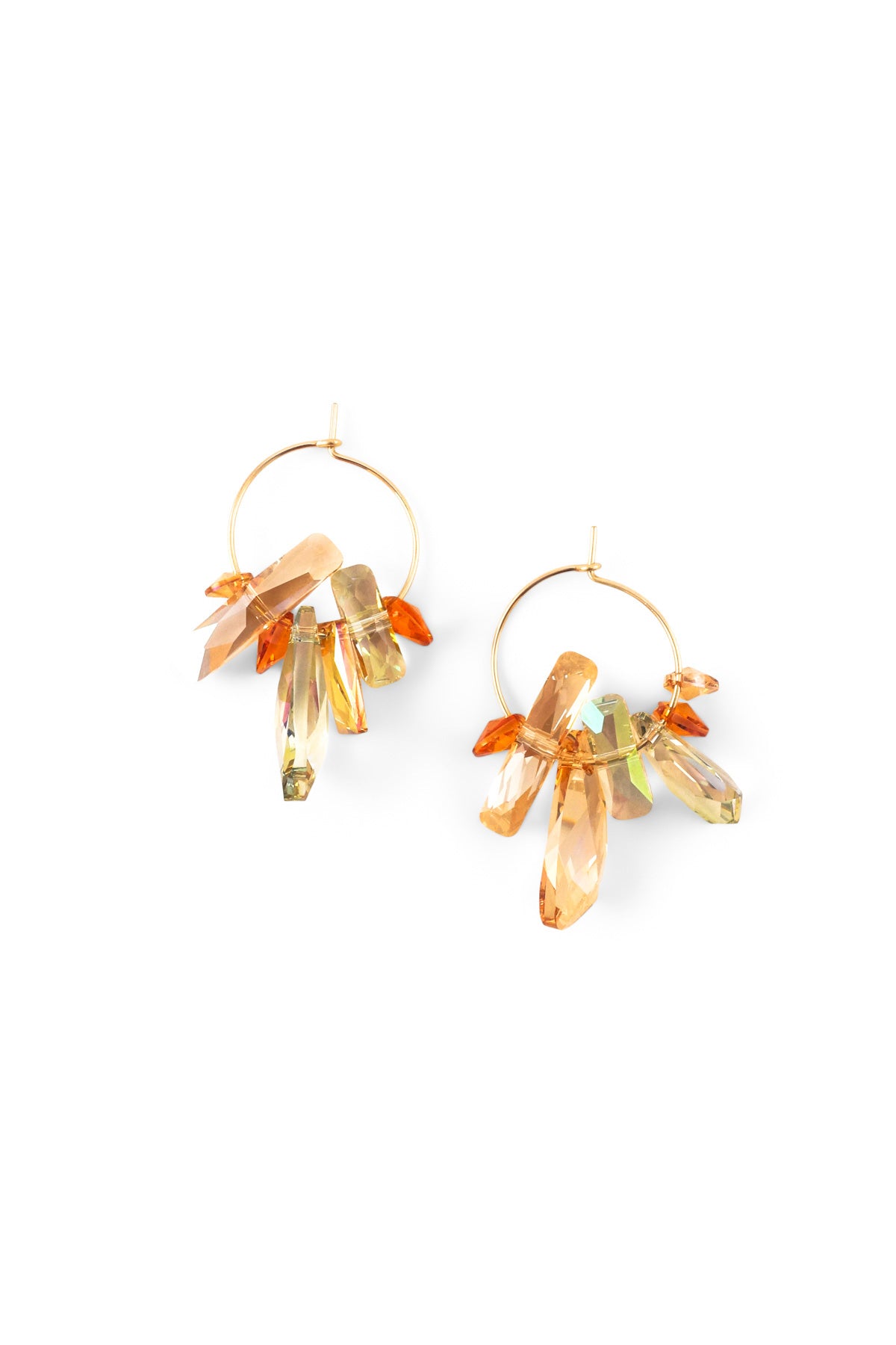 Calla Earrings by Abacus Row Handmade Jewelry