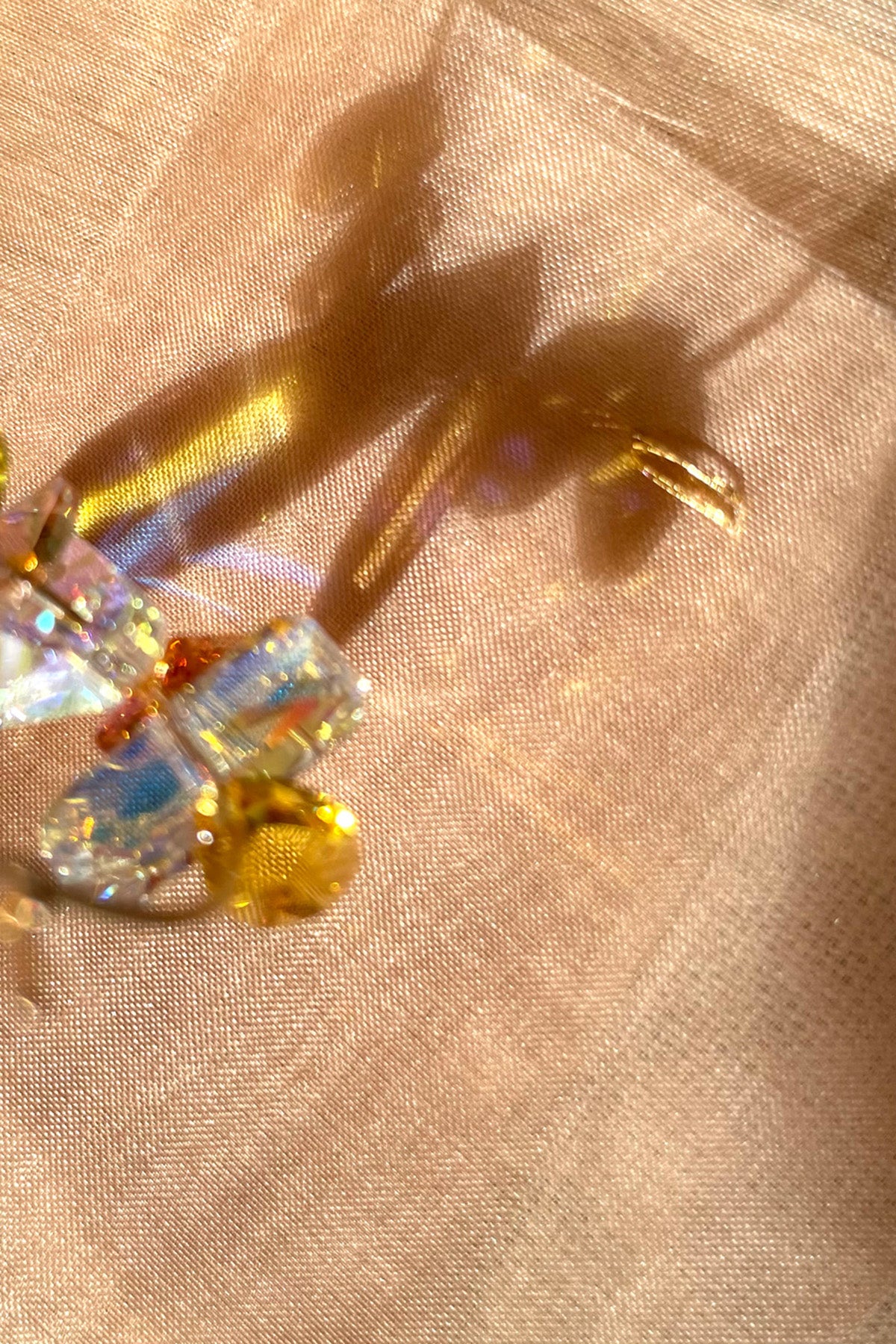 Orchid Earrings by Abacus Row Handmade Jewelry