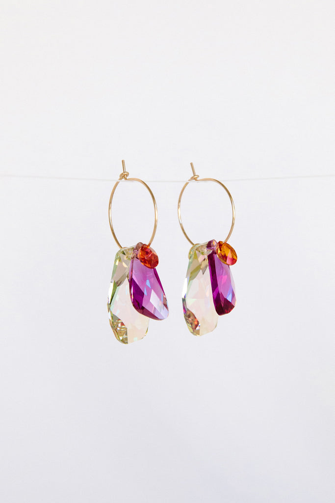 Protea Earrings by Abacus Row Handmade Jewelry