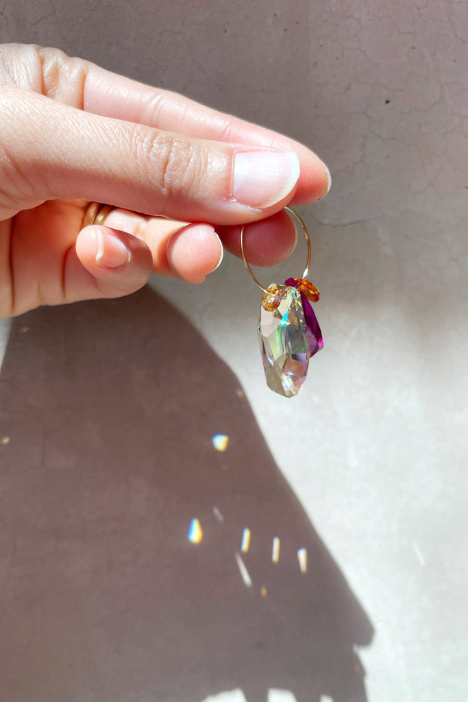 Protea Earrings by Abacus Row Handmade Jewelry
