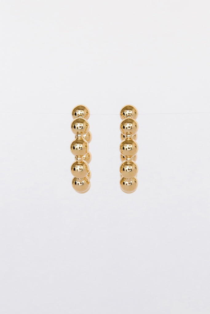 Jiu Jiu Hoop Earrings in the Yuan Yuan Collection by Abacus Row