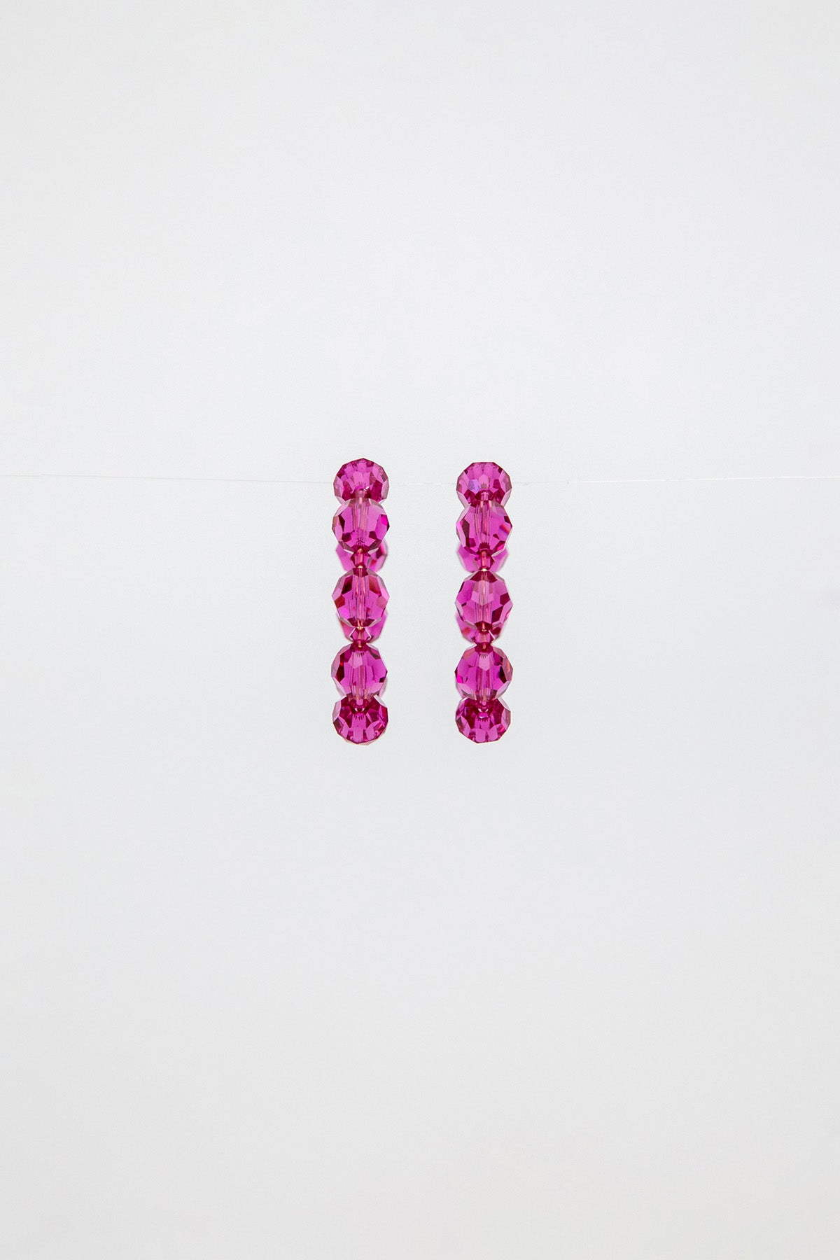 Bougainvillea Jiu Jiu Earrings by Abacus Row Handmade Jewelry