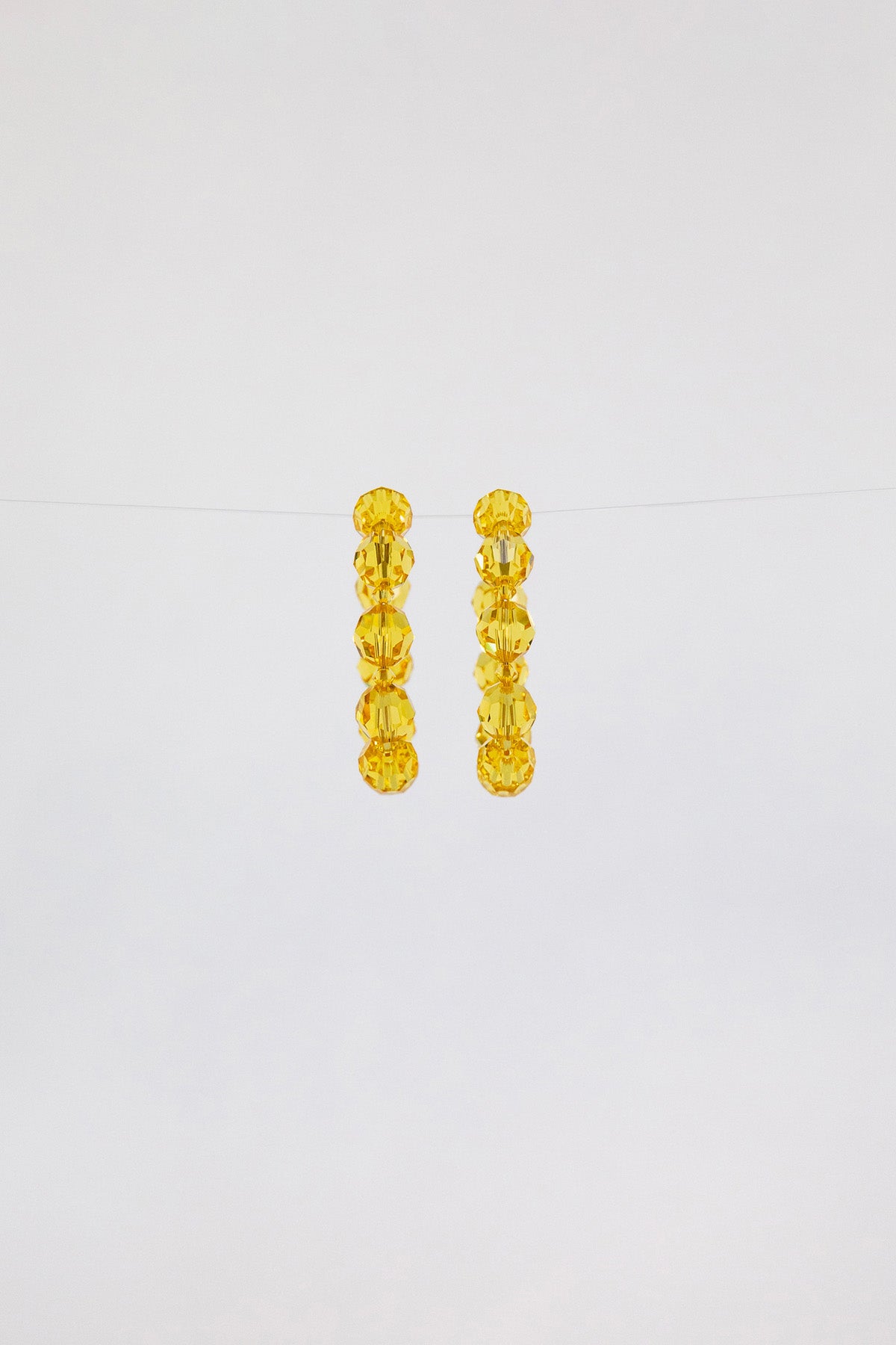 Chrysanthemum Jiu Jiu Earrings by Abacus Row for Lunar New Year