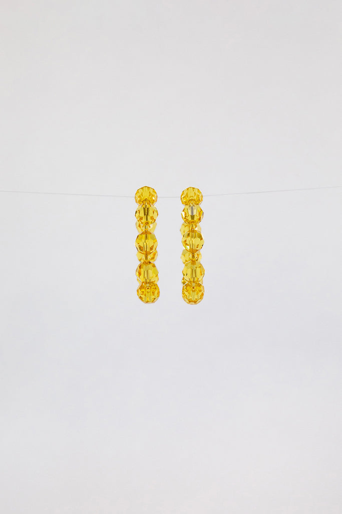 Chrysanthemum Jiu Jiu Earrings by Abacus Row for Lunar New Year