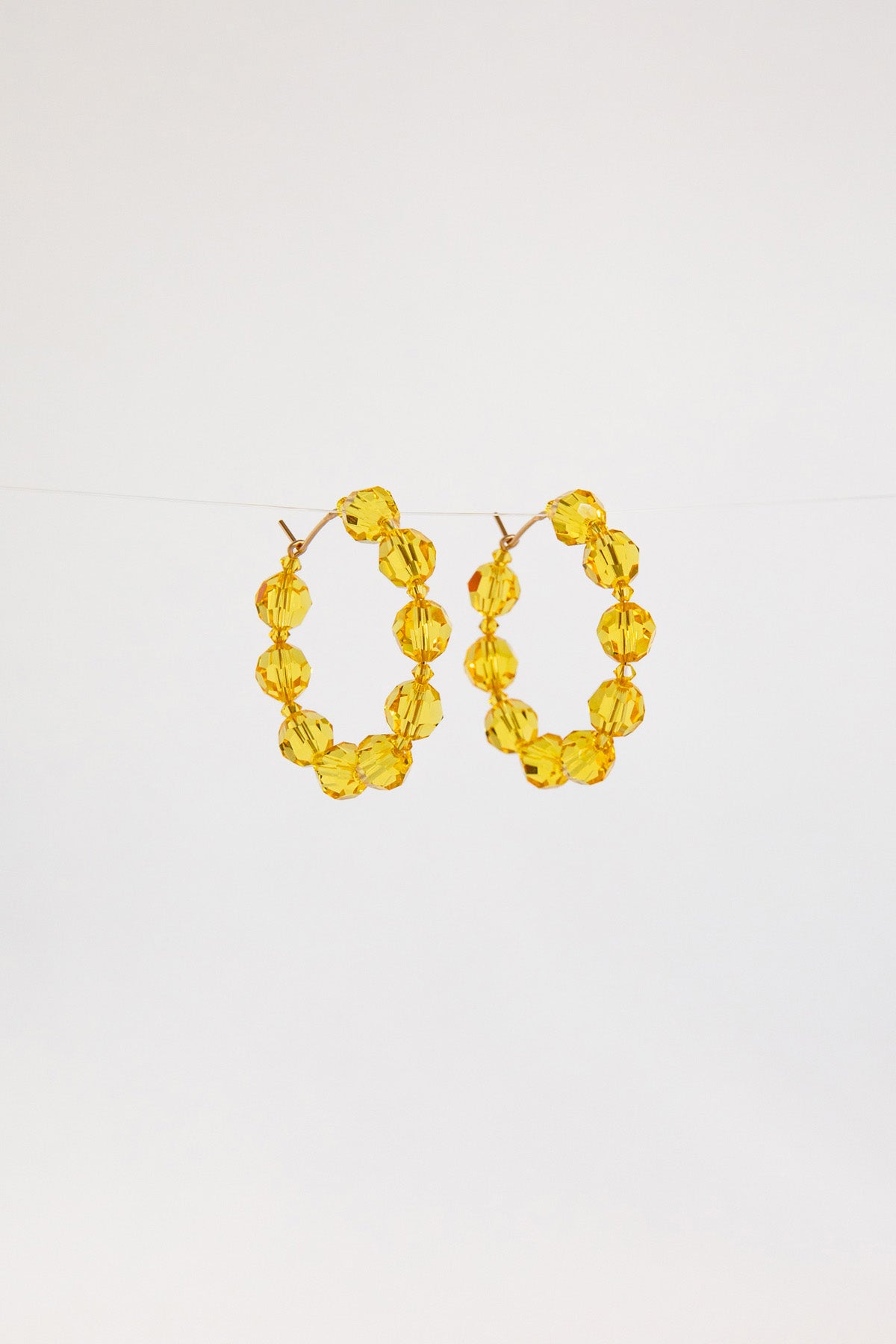 Chrysanthemum Jiu Jiu Earrings by Abacus Row for Lunar Edit Garden Collection