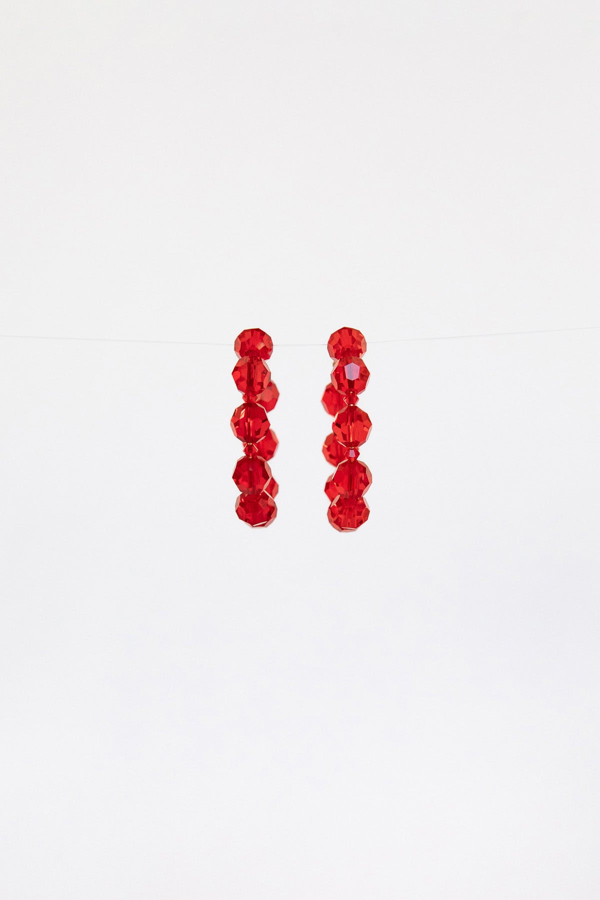 Gladiolus Jiu Jiu Earrings by Abacus Row for Lunar New Year