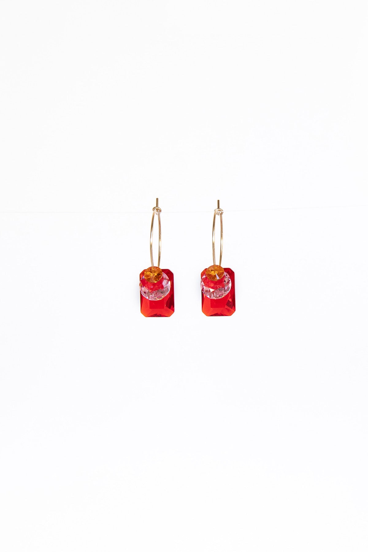 Lai See Earrings by Abacus Row Handmade Jewelry