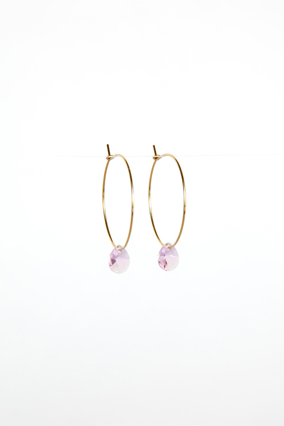 Blossom Large Petal Earrings by Abacus Row Handmade Jewelry
