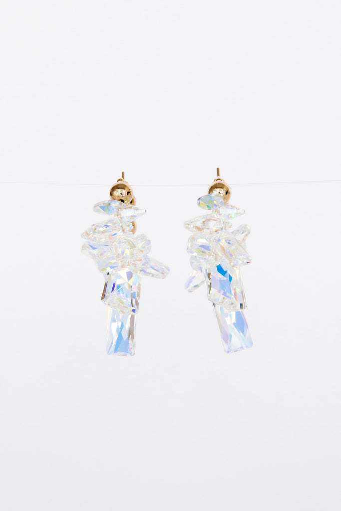 Lotus Earrings by Abacus Row Handmade Jewelry