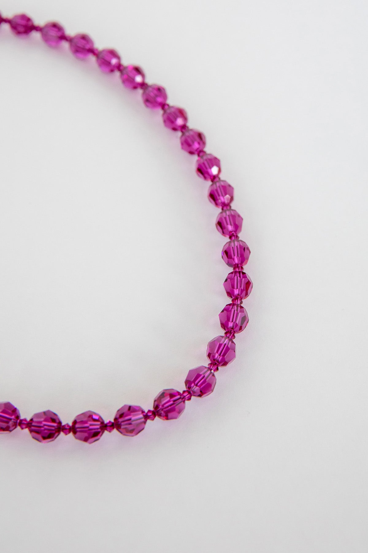 Bougainvillea Moon Sun Necklace by Abacus Row Handmade Jewelry