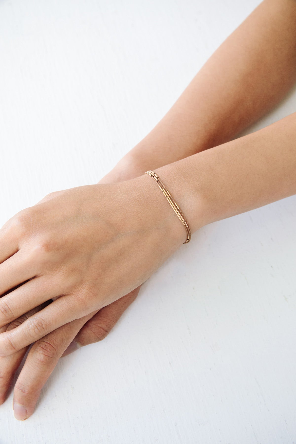 Orion Bracelet, fawn - Abacus Row Handmade Jewelry