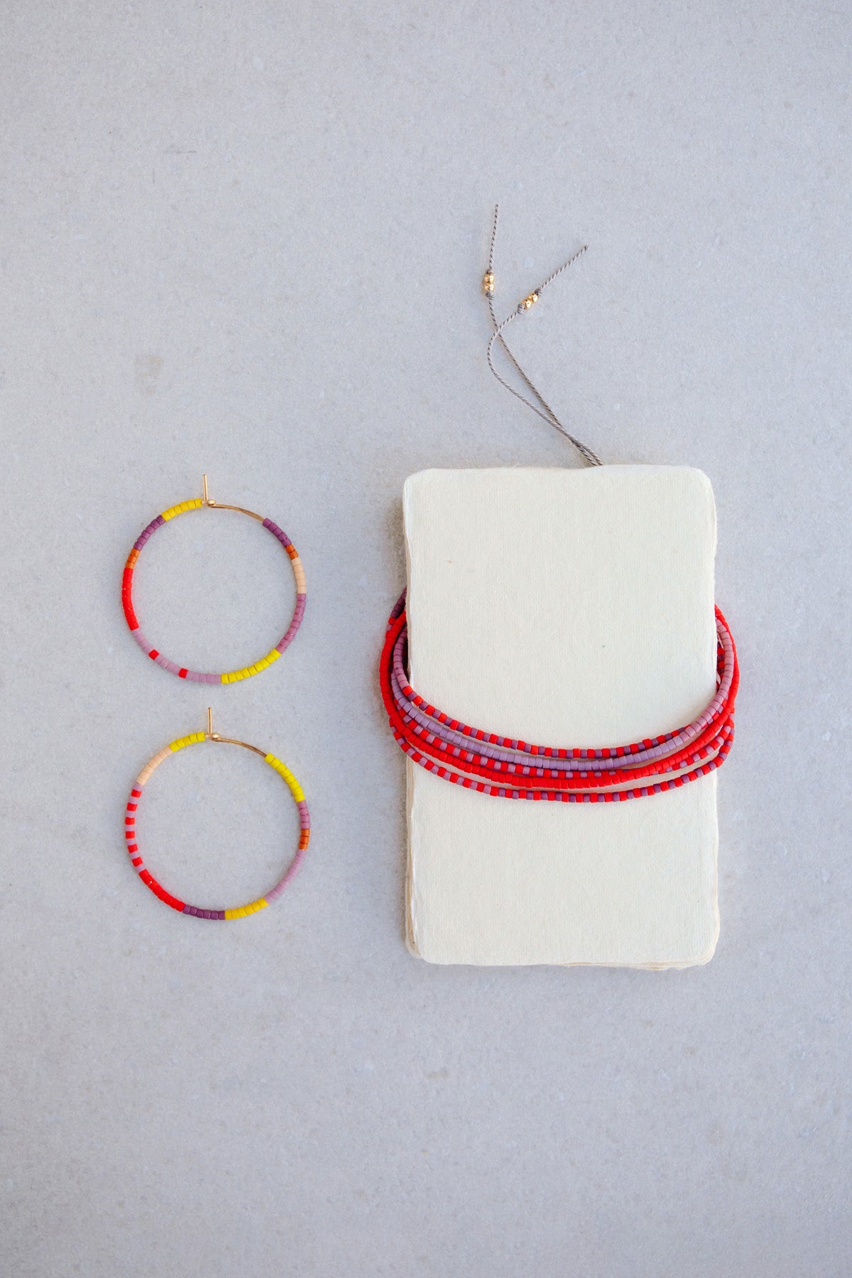 Seasons Hoops and Wrap, Annual - Abacus Row Handmade Jewelry