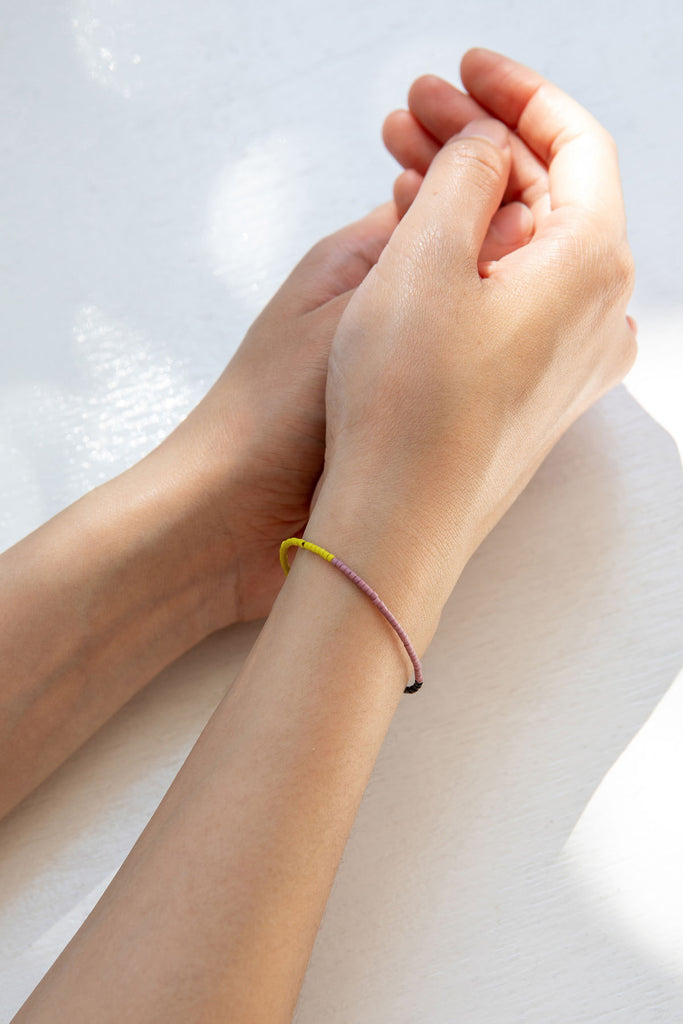 Volcano Pyramid Bracelet at Abacus Row Handmade Jewelry