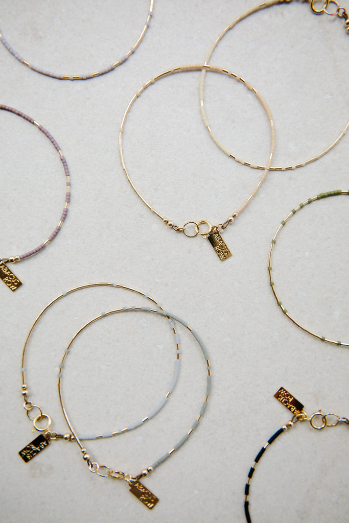 Rhea Bracelets by Abacus Row Handmade Jewelry
